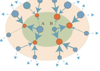 Illustration of an information propagation network.