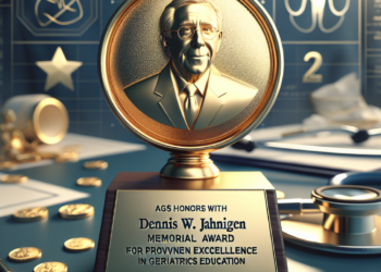 AGS honors Dr. Rainier P. Soriano with Dennis W. Jahnigen Memorial Award at #AGS24 for proven excellence in geriatrics education