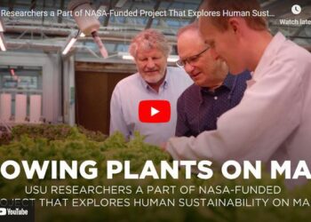 Growing Plants on Mars: USU Scientists among Multi-Institution Team Honored by NASA
