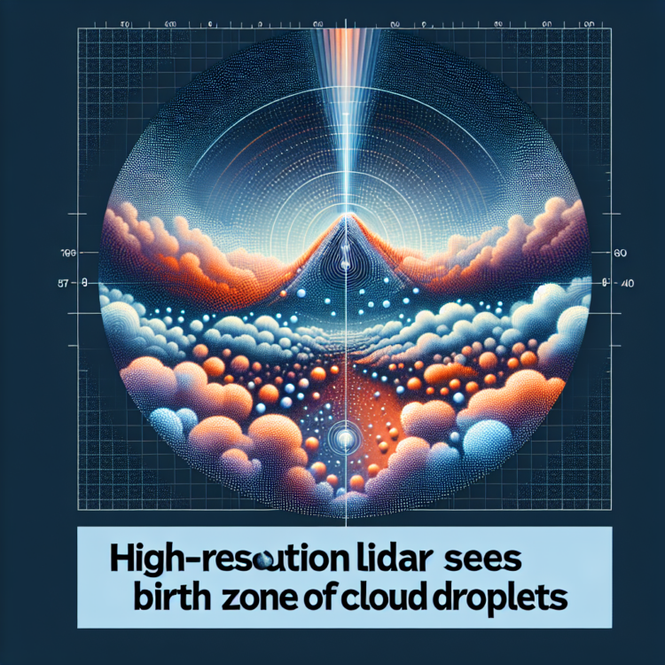 High-resolution lidar sees birth zone of cloud droplets