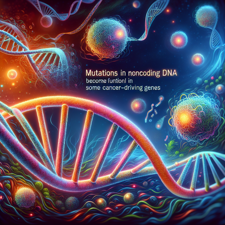 Mutations in noncoding DNA become functional in some cancer-driving genes