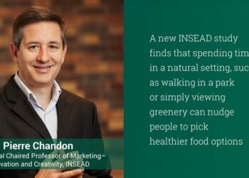 Professor Pierre Chandon - Study shows green views lead to healthier food choices