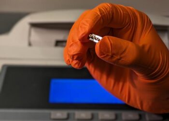 Nanopore optofluidic chip