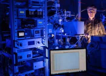 Dr Serge Krasnokutski in a laboratory