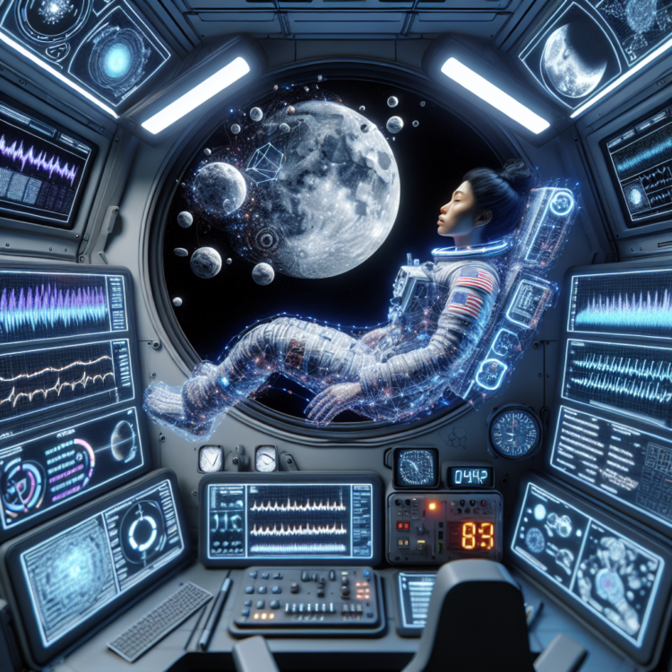 Simulated microgravity affects sleep and physiological rhythms