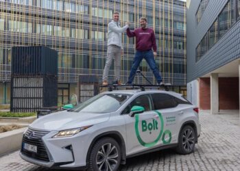 The University of Tartu's self-driving test vehicle now has remote-control capabilities Demonstration of the remote control system