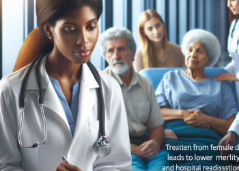 Treatment from female doctors leads to lower mortality and hospital readmission rates