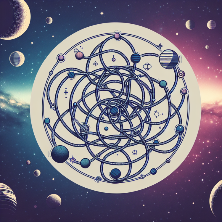 ‘Tube map’ around planets and moons made possible by knot theory