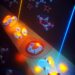 Artistic illustration portraying the ring-opening dynamics of the furan molecule. ©ICFO / EllaMaru Studio.