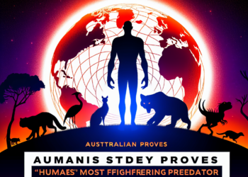 Australian study proves ‘humans are planet’s most frightening predator’