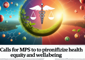 Calls for MPs to prioritize health equity and wellbeing