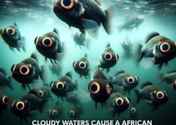 Cloudy waters causes African fish to develop bigger eyes
