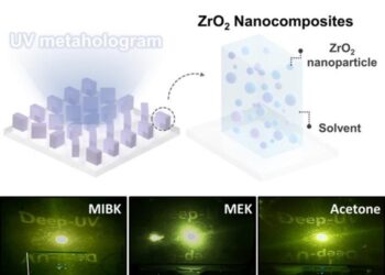 Discover optimal conditions for mass production of ultraviolet holograms