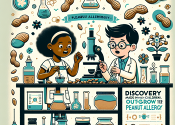 Discovery made into which children will outgrow their peanut allergy