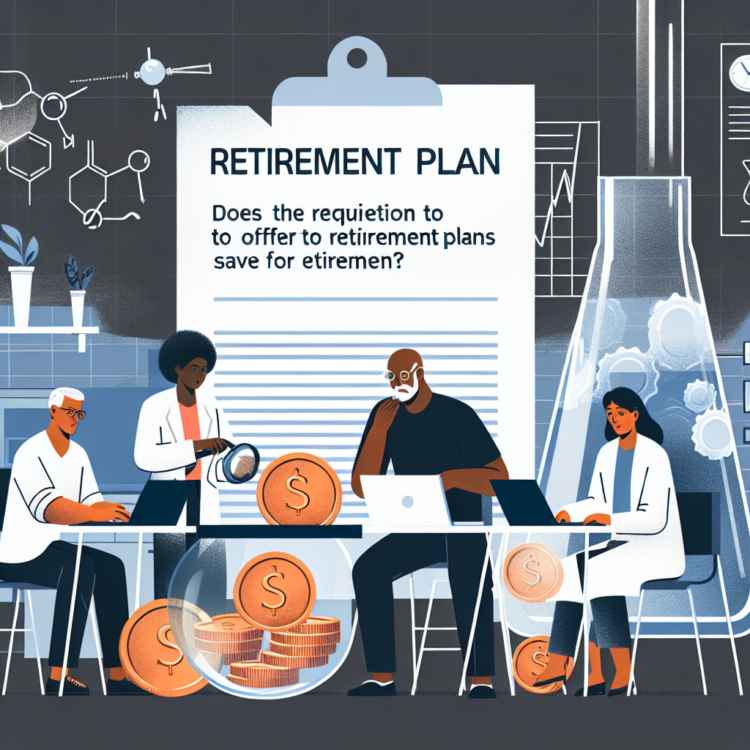 Does the requirement to offer retirement plans help workers save for retirement?