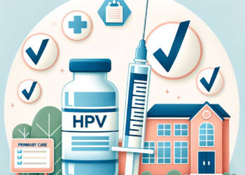 Effectiveness of a school- and primary care–based HPV vaccination intervention