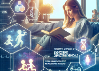Exposure to mixtures of endocrine-disrupting chemicals during pregnancy is associated with higher odds of metabolic syndrome in children