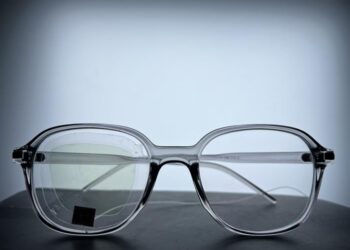 Flexible film senses nearby movements — featured in blink-tracking glasses