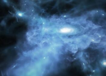 Galaxies actively forming in early universe caught feeding on cold