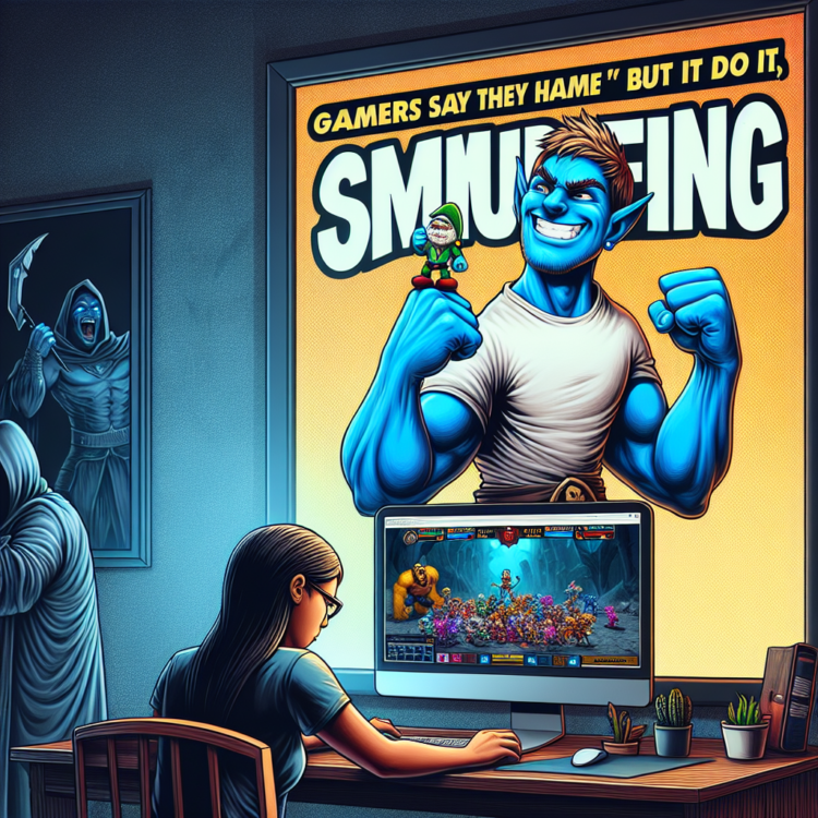 Gamers say they hate ‘smurfing,’ but admit they do it
