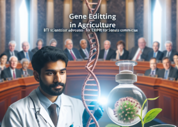 Gene editing in agriculture: BTI scientist advocates for CRISPR innovations to senate committee