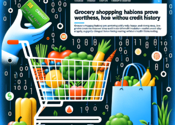 Grocery shopping habits prove credit worthiness, aiding those without credit