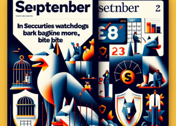 In September, securities watchdogs bark more, bite less