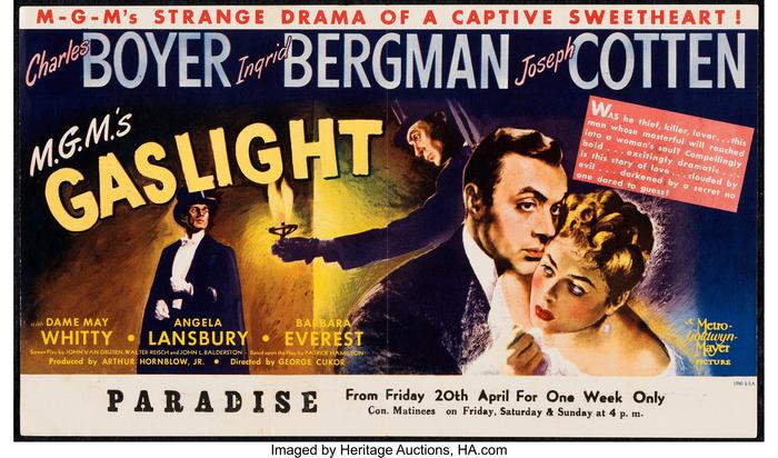 Gaslight (1944) film poster