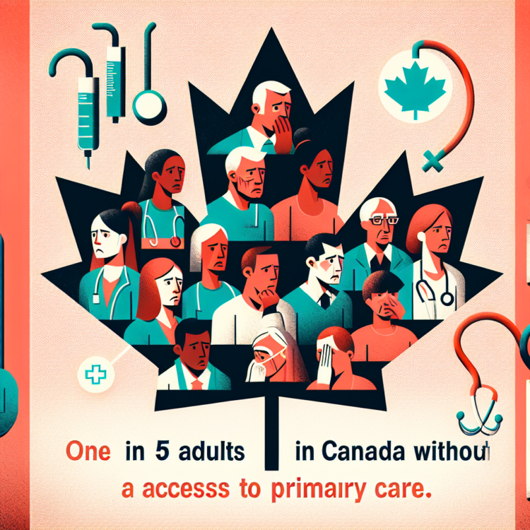 One in 5 adults in Canada without access to primary care