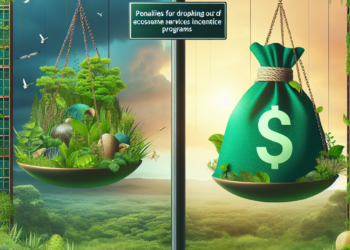 Penalties for dropping out of ecosystem services incentive programs should