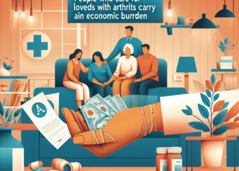 People who care for loved ones with arthritis carry an economic burden