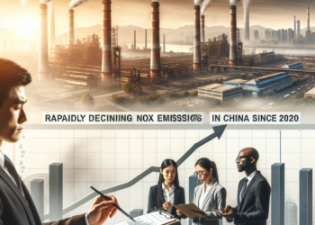 Rapidly declining NOx emissions from human activities in China since 2020