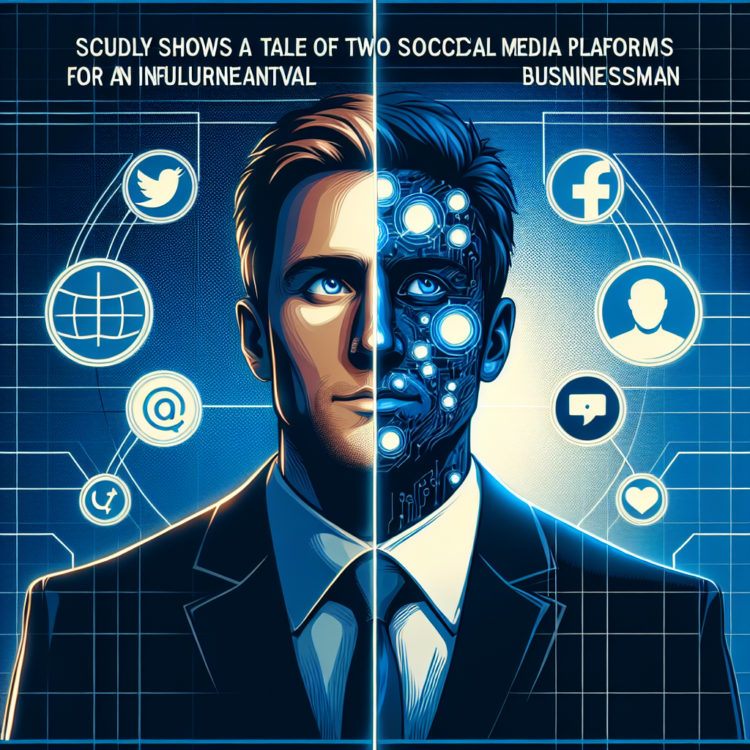 Study shows a tale of two social media platforms for Donald Trump