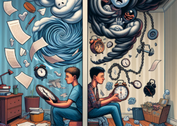 Teens who view their homes as more chaotic than their siblings have poorer mental health in adulthood