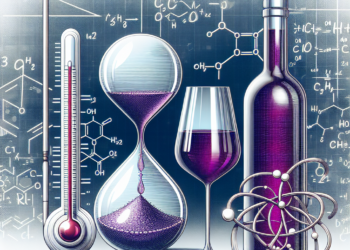 Temperature, time and blueberry wine