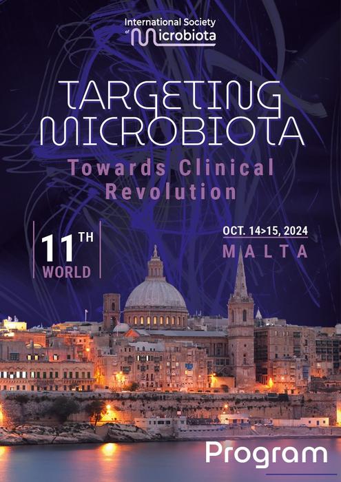 Targeting Microbiota 2024: The Microbiome Clinical Revolution - October 14-15, Malta