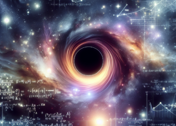 Using wobbling stellar material, astronomers measure the spin of a supermassive black hole for the first time