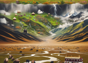 Warmer wetter climate predicted to bring societal and ecological impact to the Tibetan Plateau