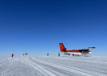he United States Antarctic Program fuel cache