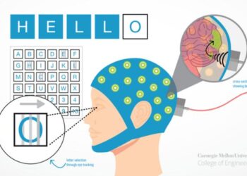 Experimental paradigm for noninvasive BCI speller