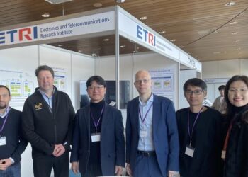 ETRI researchers with professors from Oulu and Helsinki University