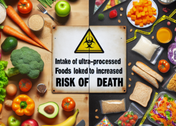 Intake of ultra-processed foods linked with increased risk of death