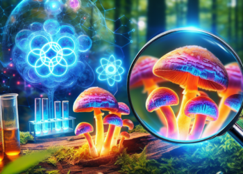 Magic mushrooms are the most-used psychedelic drug