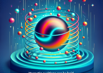 Magnetic excitations can be held together by repulsive interactions