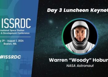 NASA Astronaut Woody Hoburg Announced as Keynote at ISSRDC in Boston