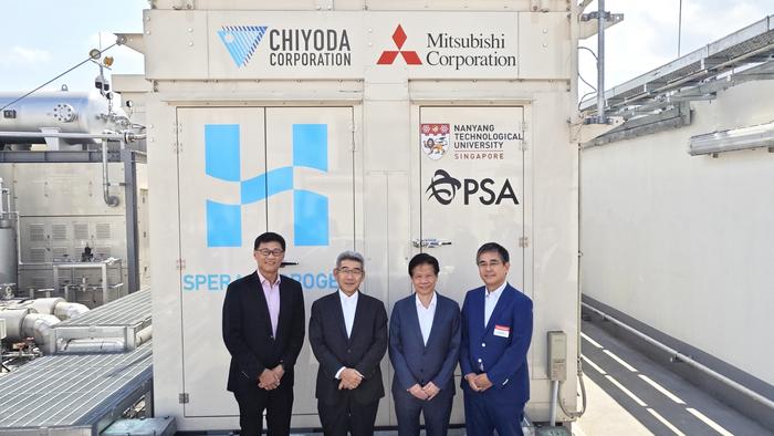 NTU Singapore, PSA Singapore and Chiyoda Japan begin dehydrogenation demonstration for green heavy vehicles