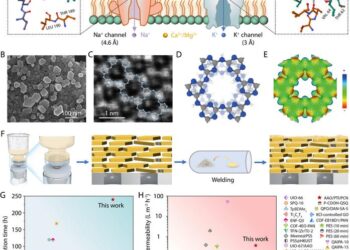 Bioinspired construction of PTIPCN composite membrane for LiMg separation