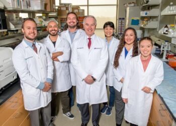 Dr. John Kirwan and His Lab Team