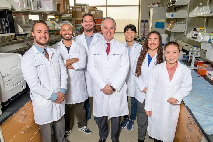 Dr. John Kirwan and His Lab Team