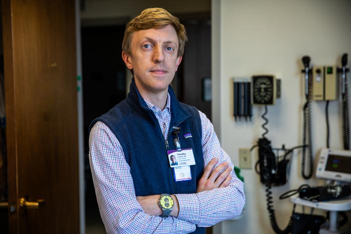 Dr. Timothy Anderson, M.D., M.A.S., a primary care physician at UPMC and health services researcher and assistant professor of medicine at the University of Pittsburgh.